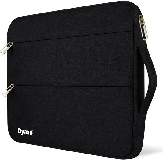 Dyazo Water Resistant Laptop Sleeve | Laptop Case Cover for 15 Inches(38cm),15.6 Inch(39.6cm) Laptops & Notebook (Black)