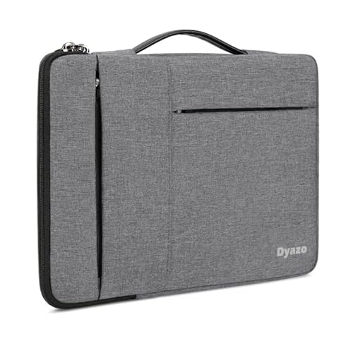 DYAZO 13" to 13.3 inch Laptop Sleeve/Cover/Case with Handle & Two Accessories Compatible for Apple, Dell, Lenovo, ASUS, Hp, Samsung, Mi, MacBook and All Other Notebooks (Grey)